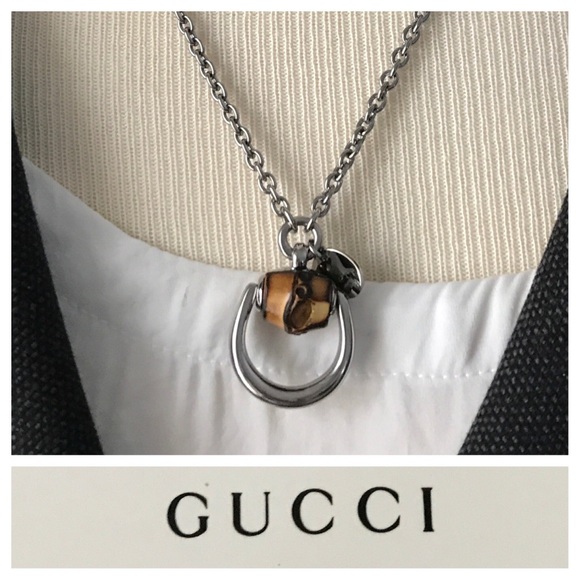 gucci bamboo necklace